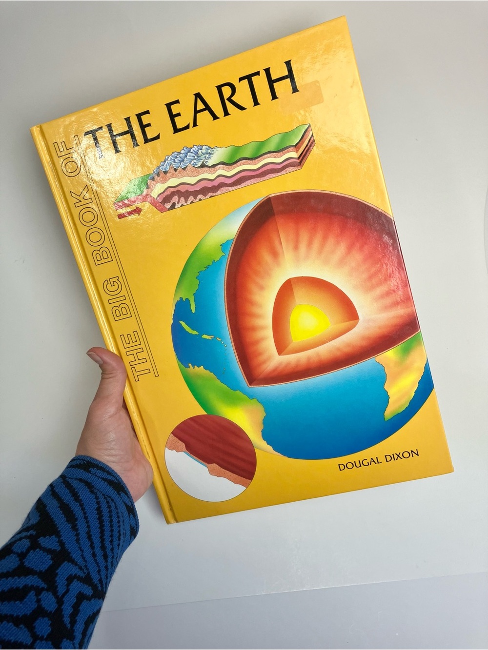 Vintage Big Book of the Earth 1991 Dougal Dixon Science Geology Educational 90s
